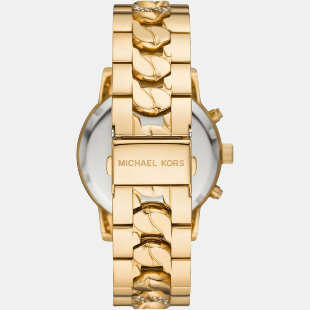 Michael Kors Women Round Gold watch