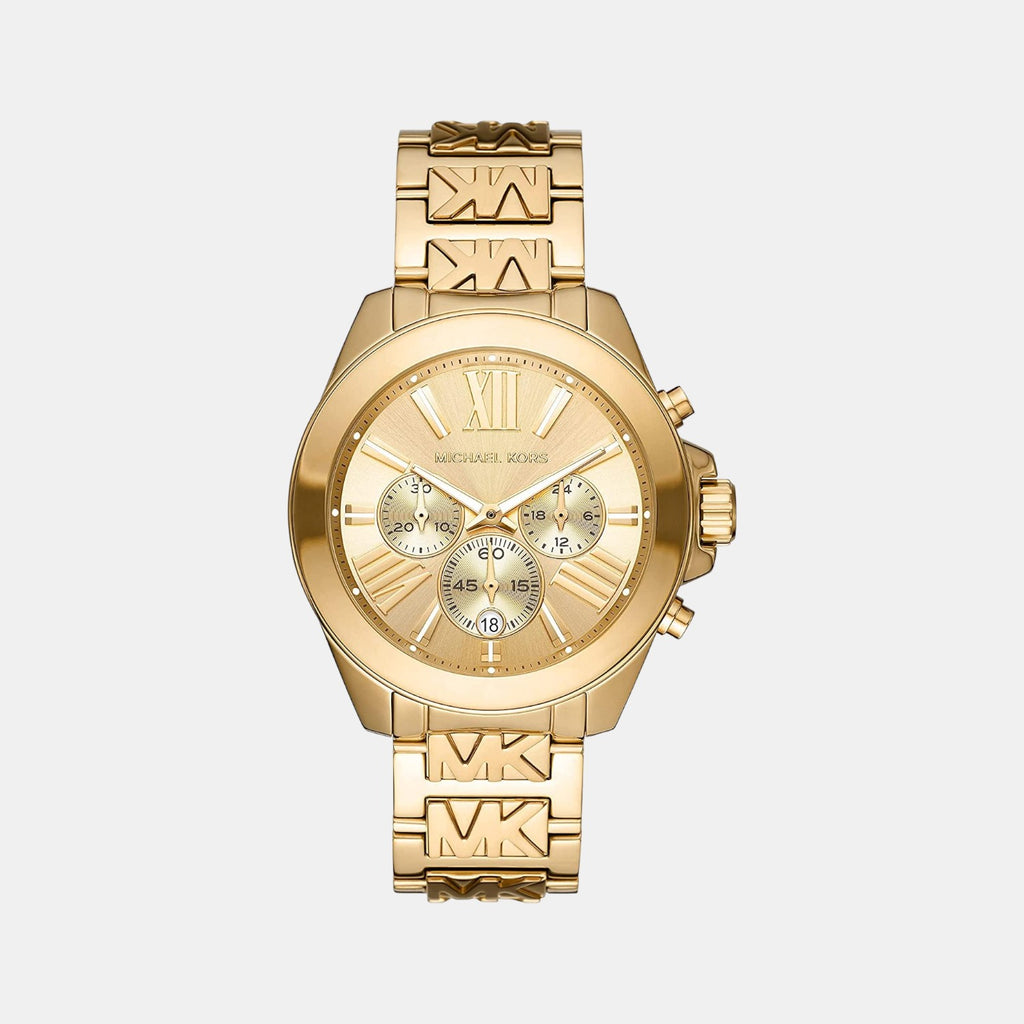 Michael Kors Round Gold Chronograph watch