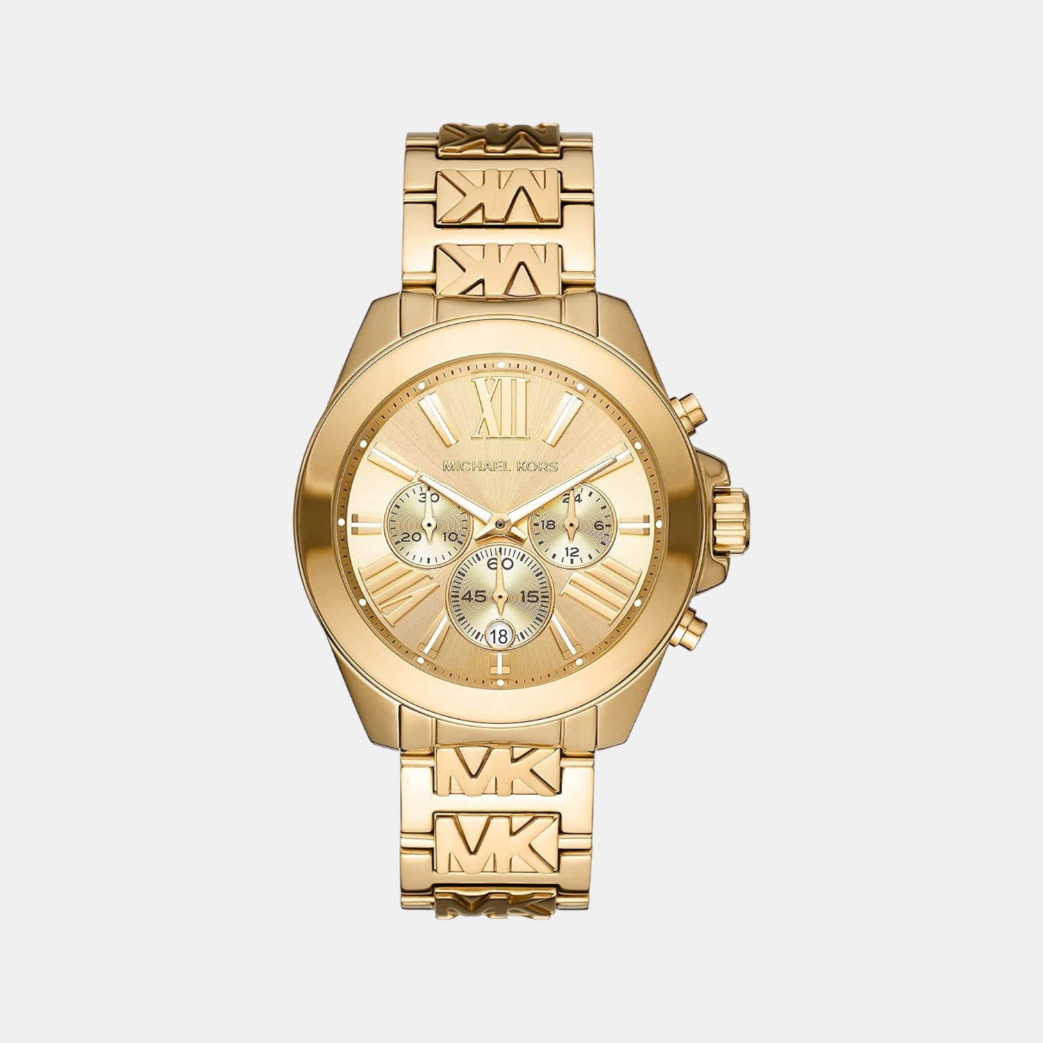 Michael Kors Round Gold Chronograph watch