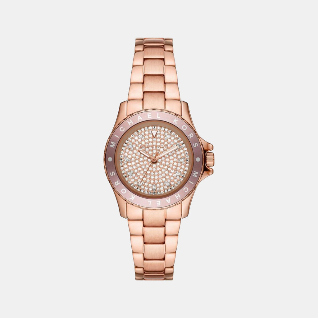 Michael Kors Round Rose Gold Analog watch