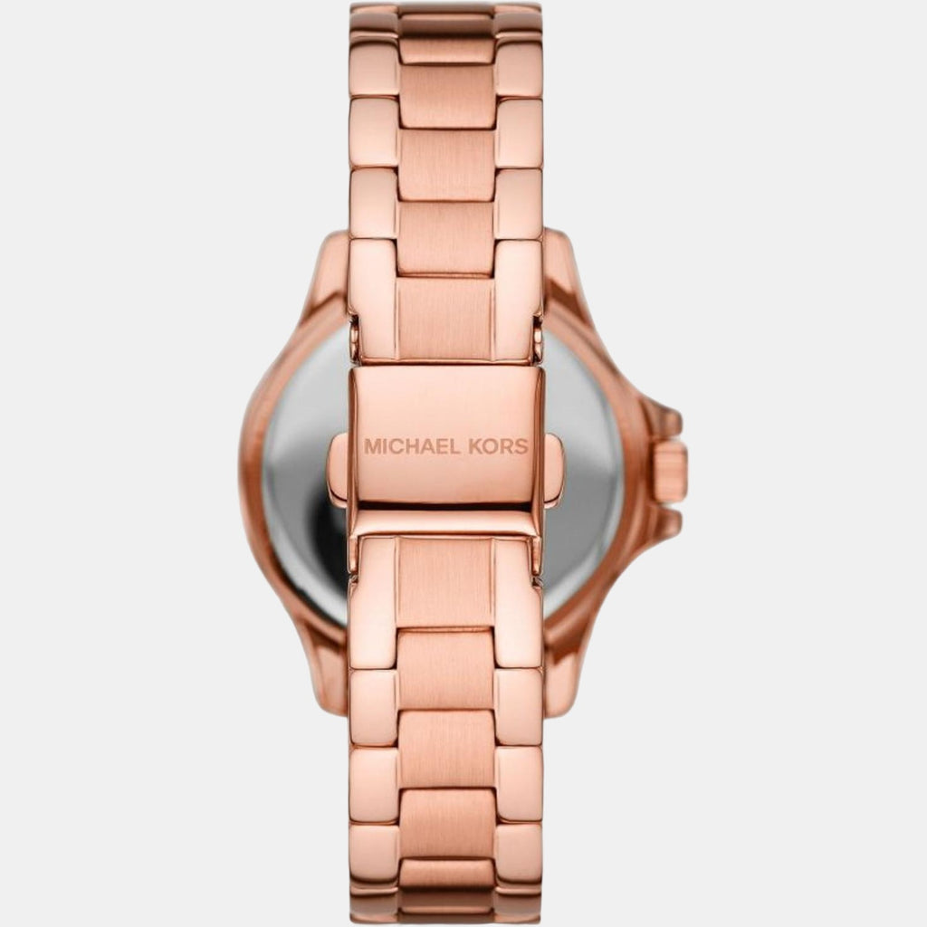 Michael Kors Women Round Rose Gold watch