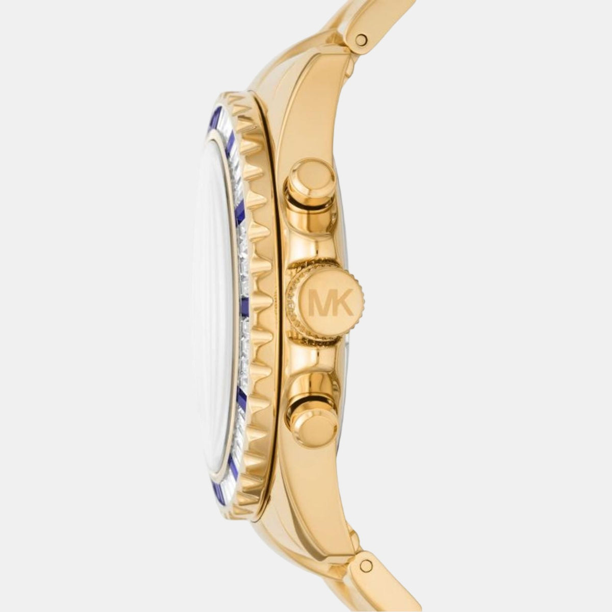 Michael Kors Women Round Blue watch