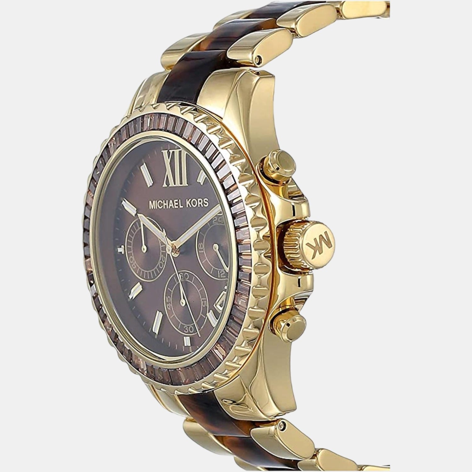 Mua Đồng Hồ Nữ Michael Kors Womens Jaycie ThreeHand Brown Leather Watch  MK2862 Màu Nâu Vàng  Michael Kors  Mua tại Vua Hàng Hiệu h065884