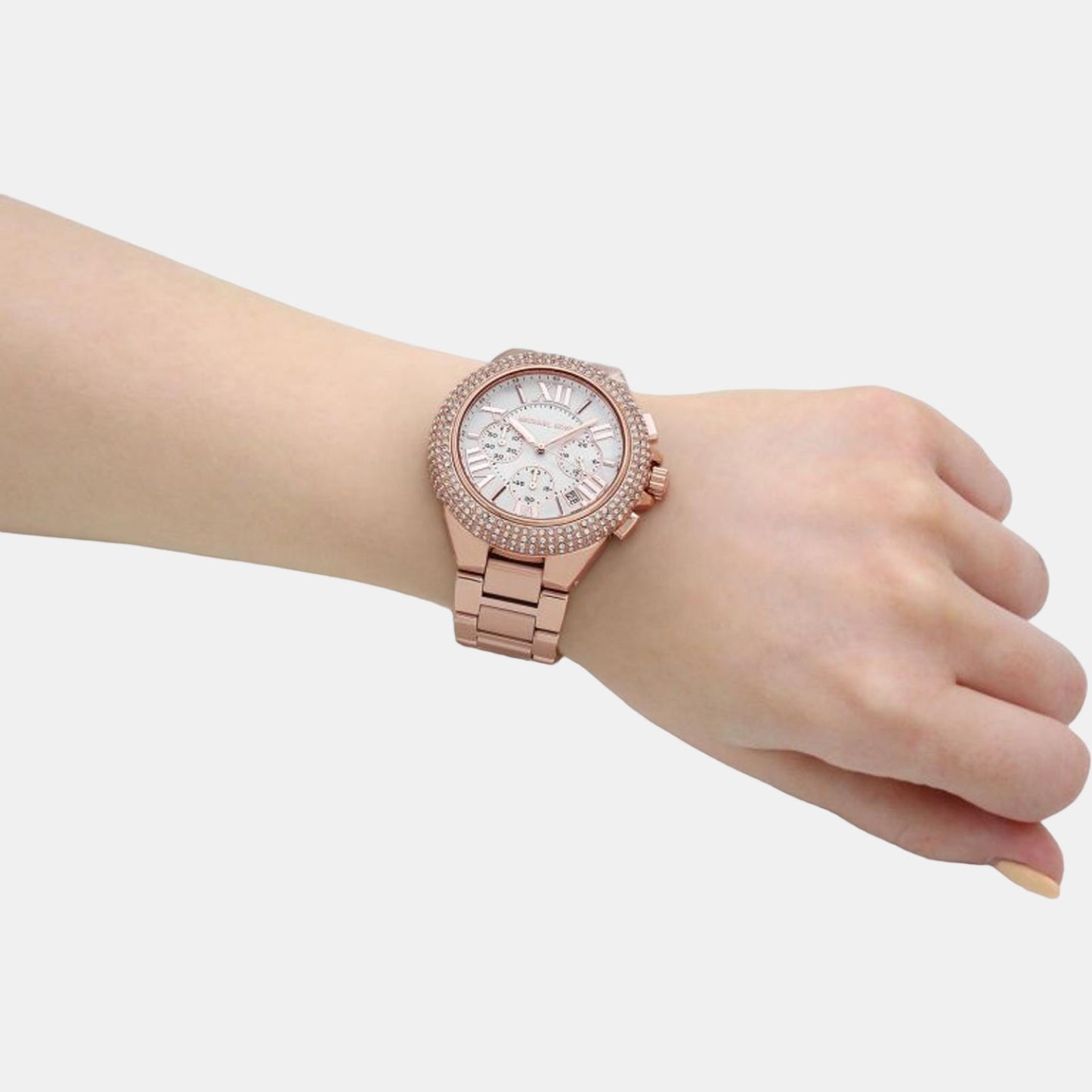 michael-kors-stainless-steel-white-chronograph-female-watch-mk6995