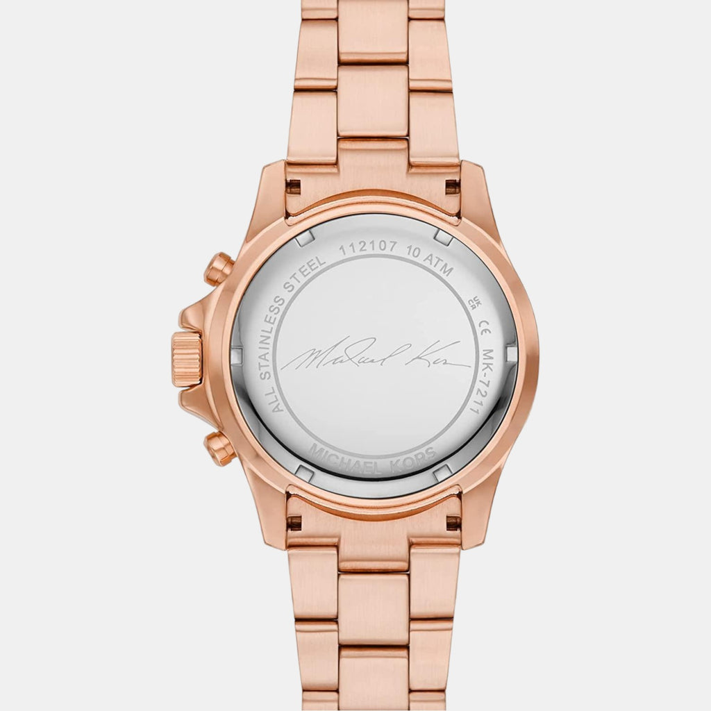 Michael Kors Women Round Rose Gold watch