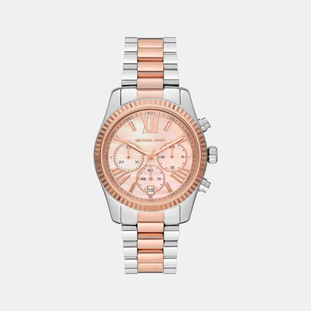Michael Kors Round Pink Chronograph watch