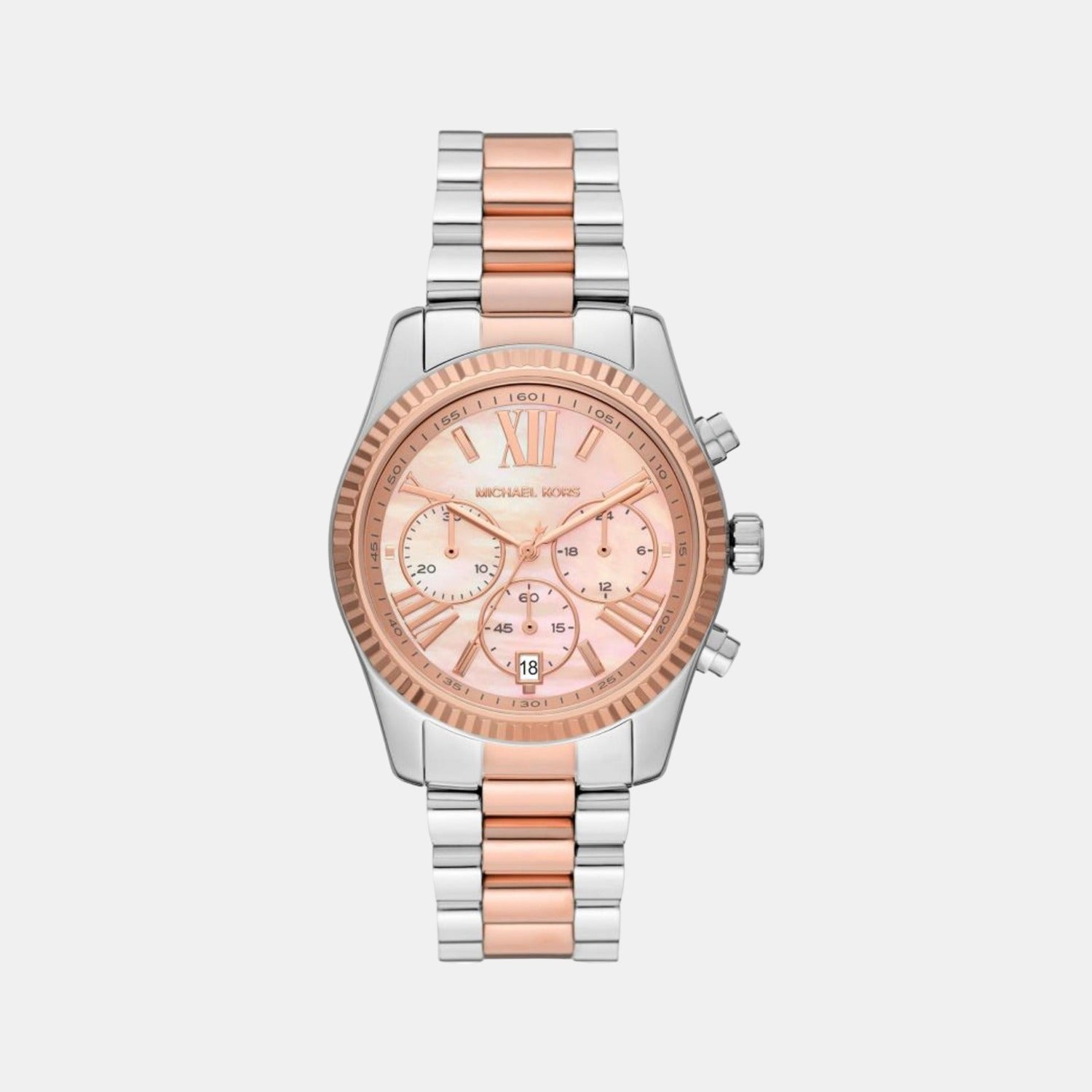 Michael Kors Round Pink Chronograph watch
