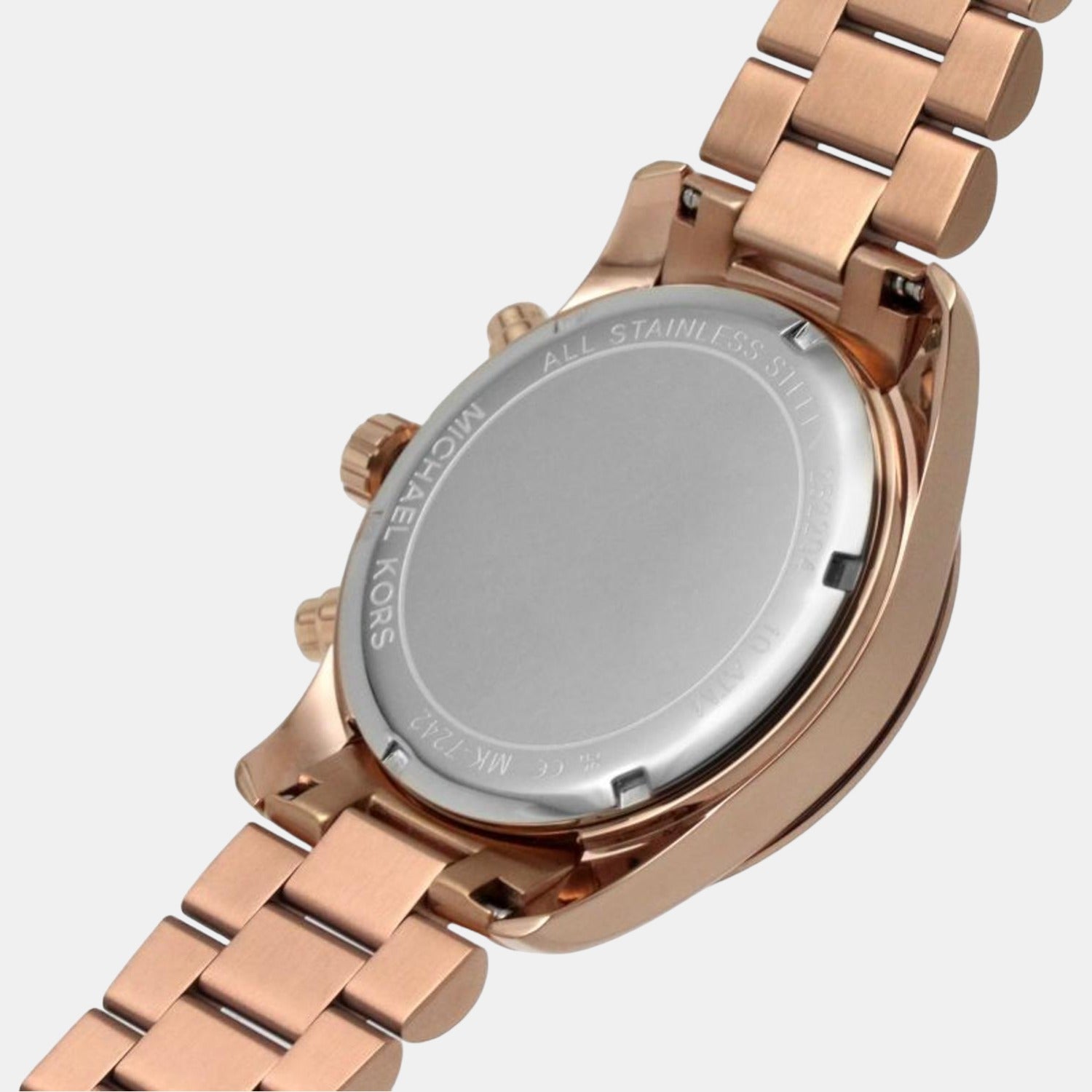 All stainless steel michael kors clearance watch