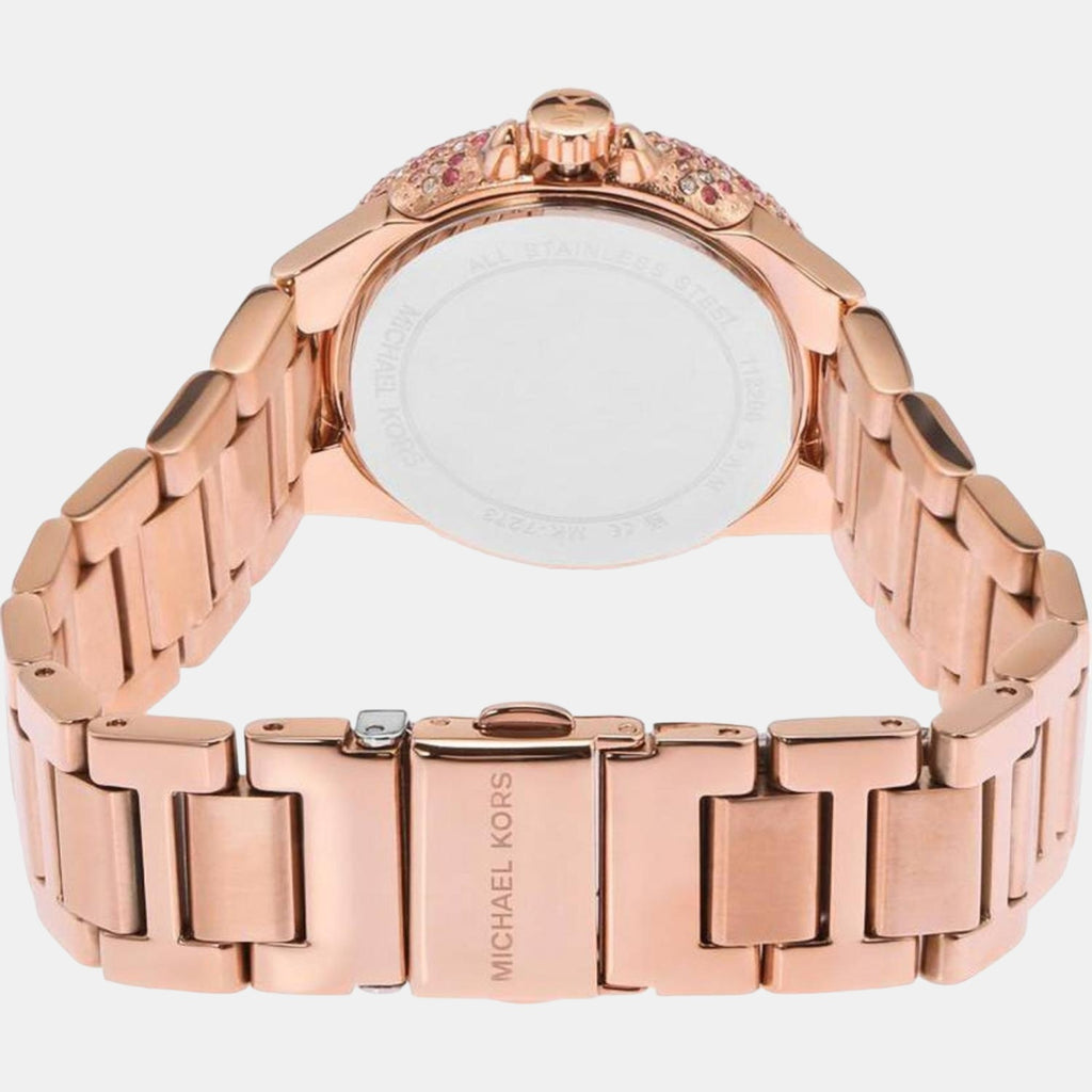 Michael Kors Women Round Pink watch