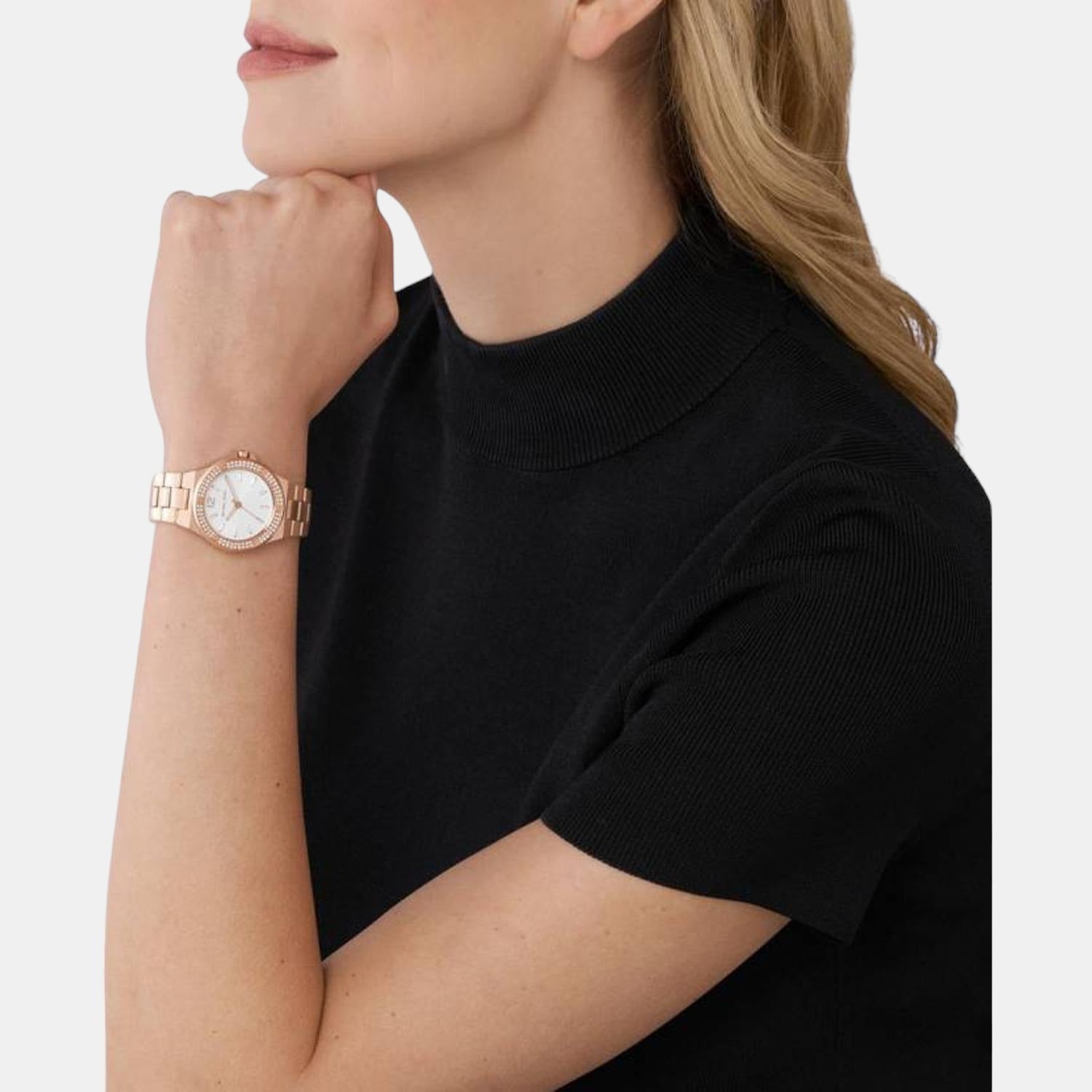 Michael Kors Stainless Steel Round watch