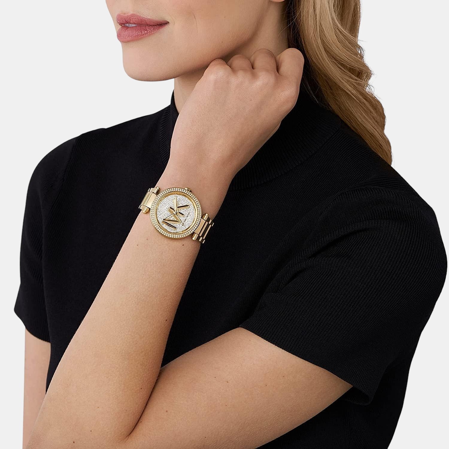 Michael Kors Stainless Steel Round watch