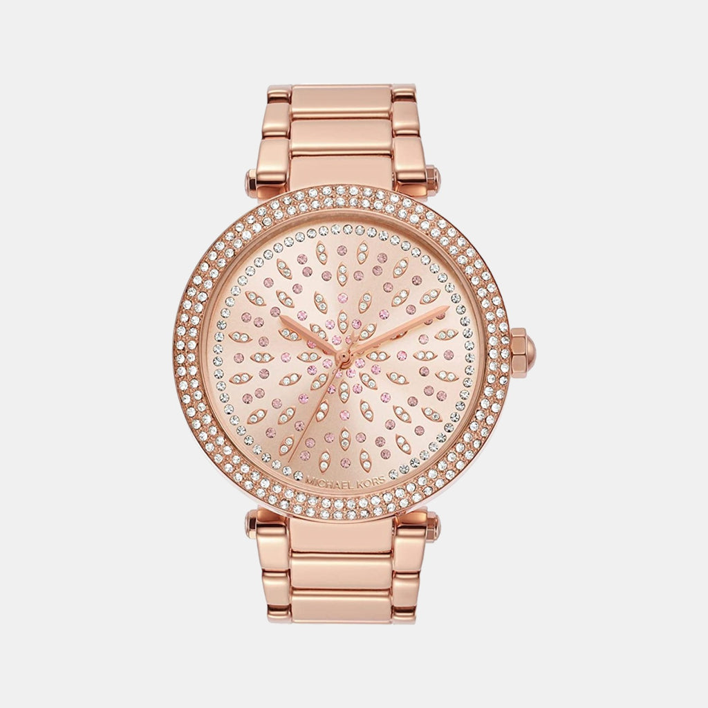 Michael Kors Round Rose Gold Analog watch