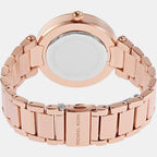 Michael Kors Women Round Rose Gold watch