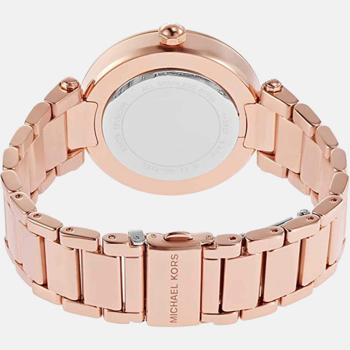 Michael Kors Women Round Rose Gold watch