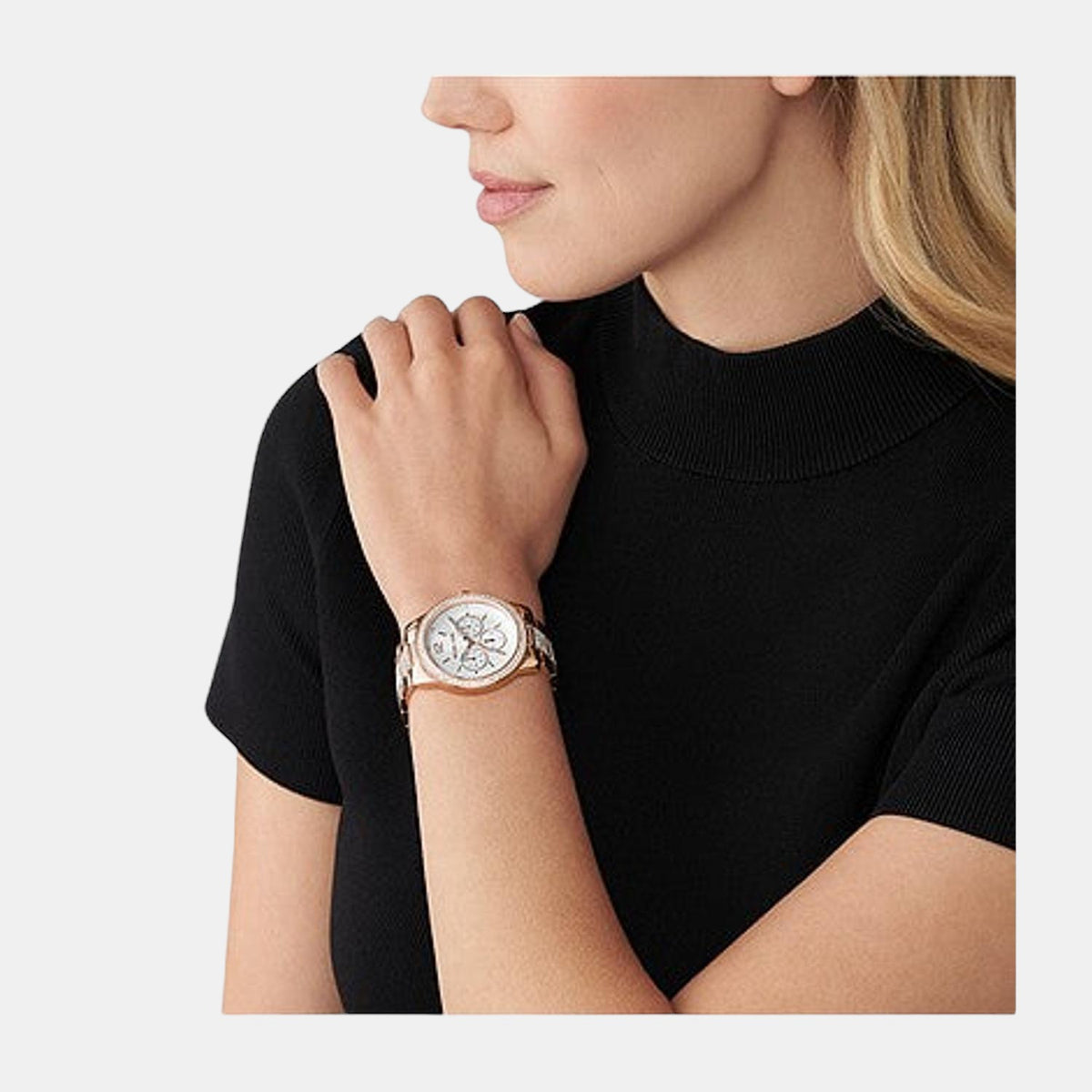 Michael Kors Stainless Steel Round watch