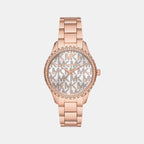 Michael Kors Round Rose Gold Analog watch