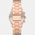 Michael Kors Women Round Rose Gold watch