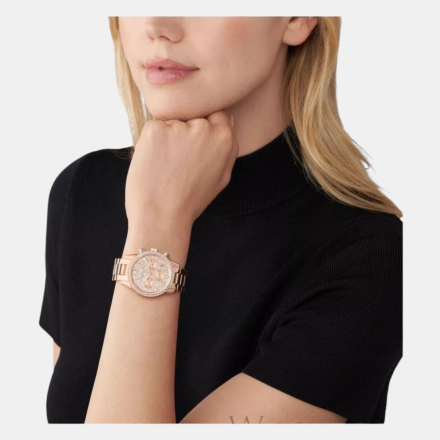 Michael Kors Stainless Steel Round watch