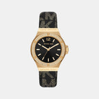 Michael Kors Round Black Analog watch