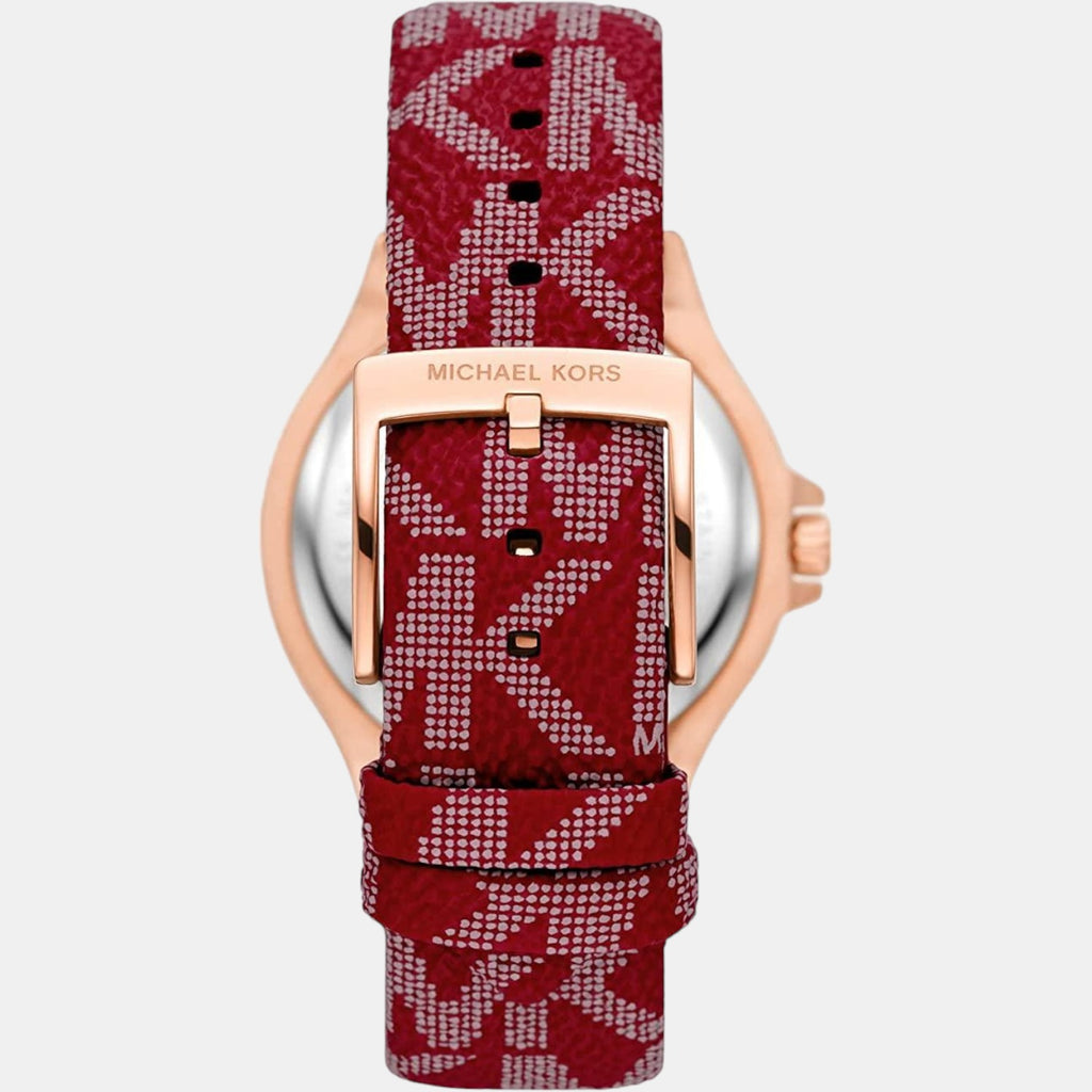 Michael Kors Women Round Beige watch