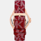 Michael Kors Women Round Beige watch