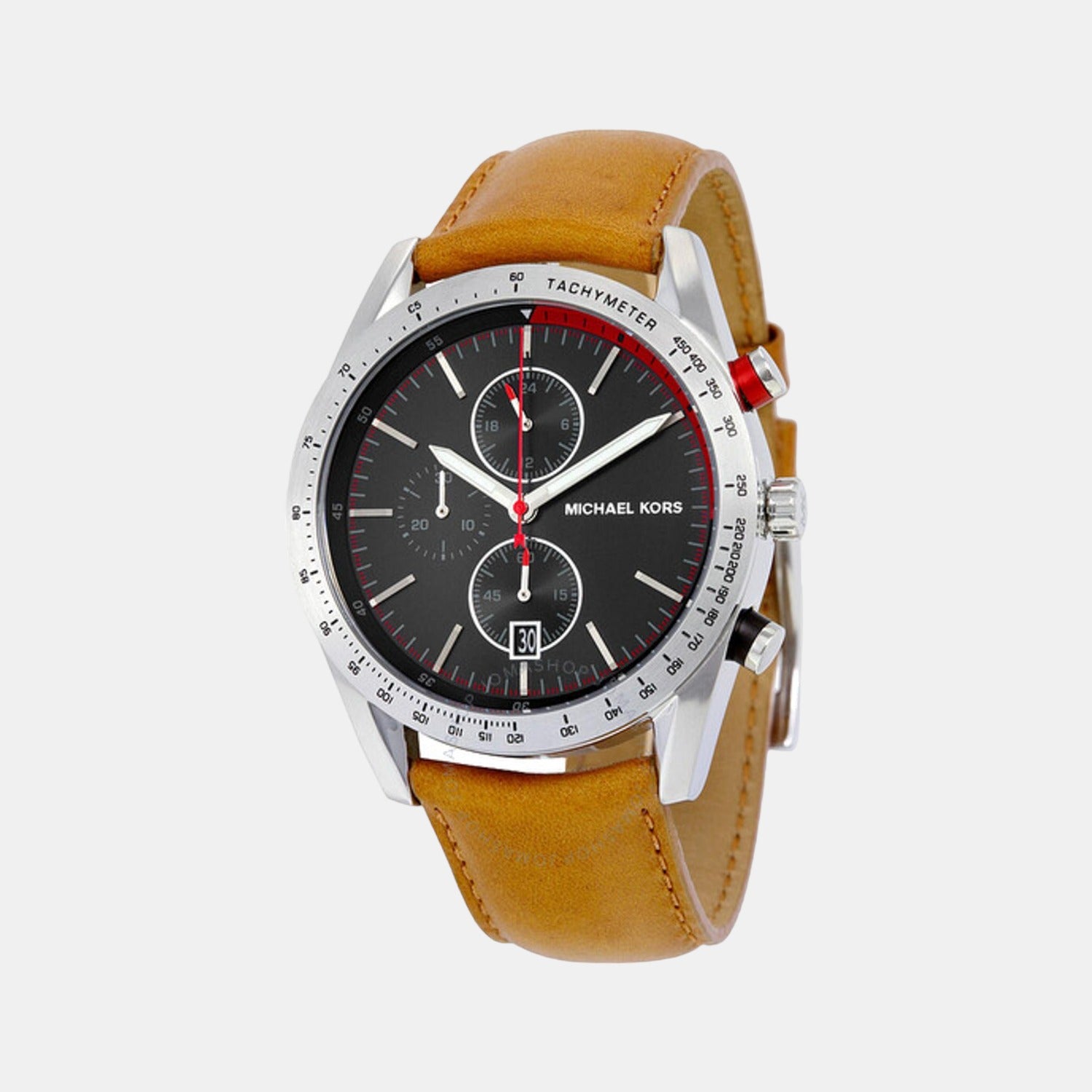 Michael Kors Round Black Chronograph watch