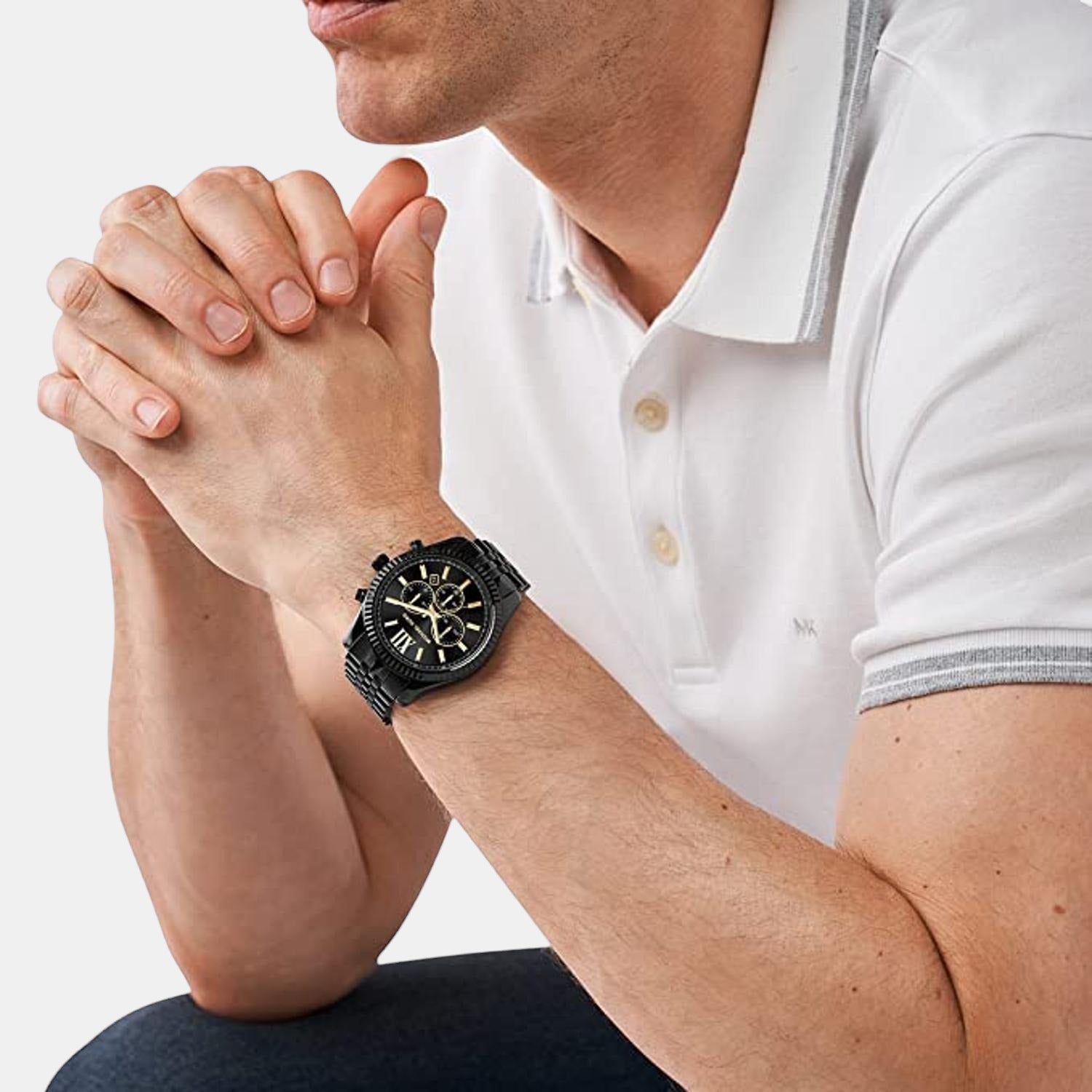 Michael Kors Stainless Steel Black watch