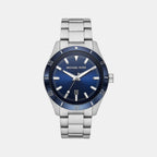 Michael Kors Round Blue Analog watch