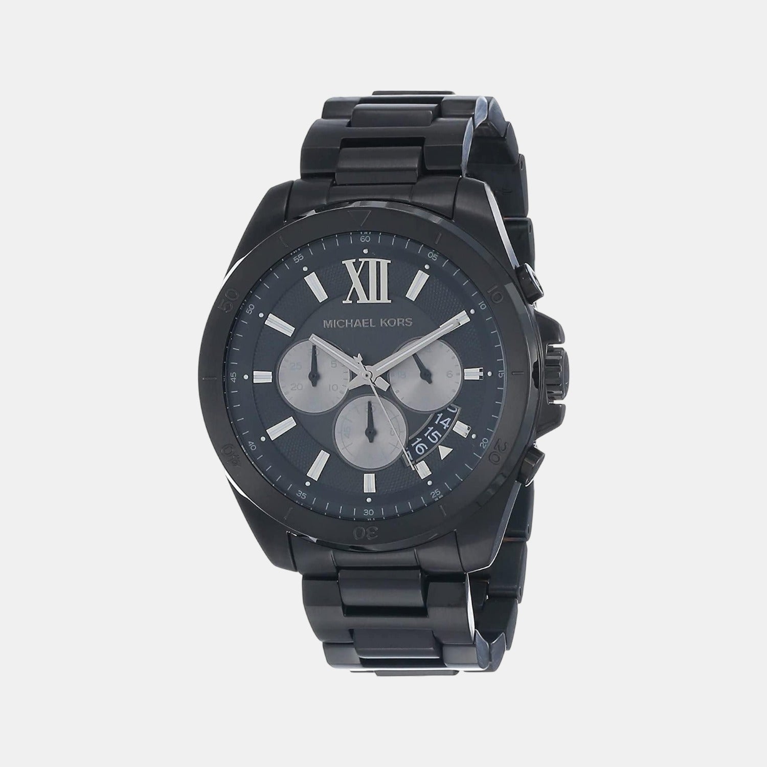Michael Kors Round Black Chronograph watch
