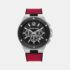 Michael Kors Round Black Chronograph watch