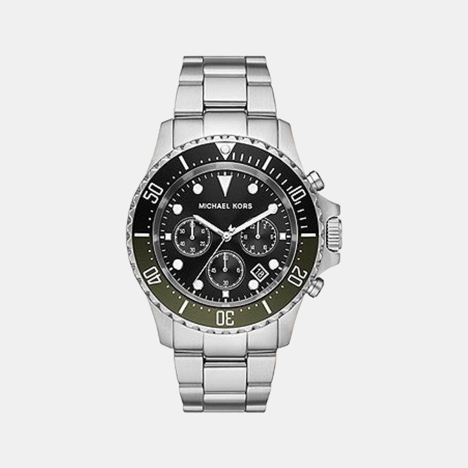 Michael Kors Round Black Chronograph watch