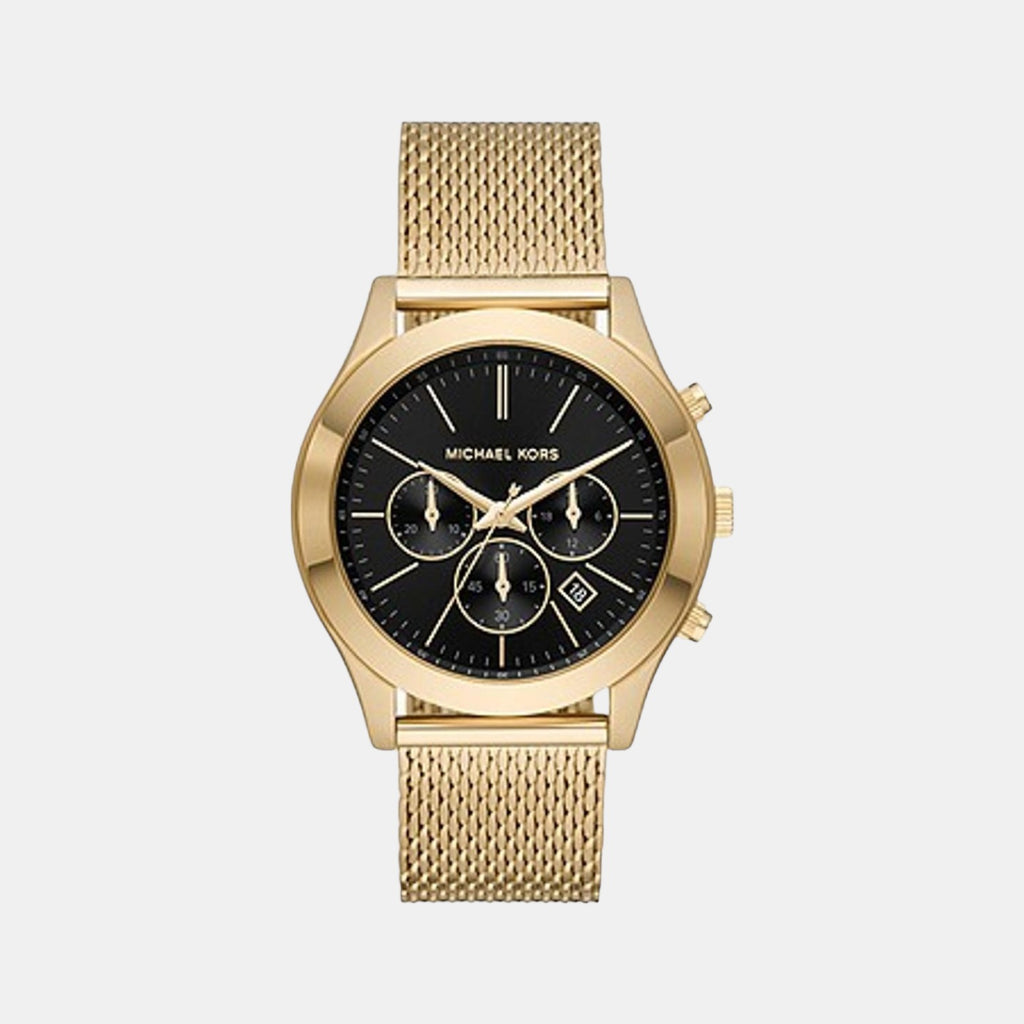 Michael Kors Round Black Chronograph watch