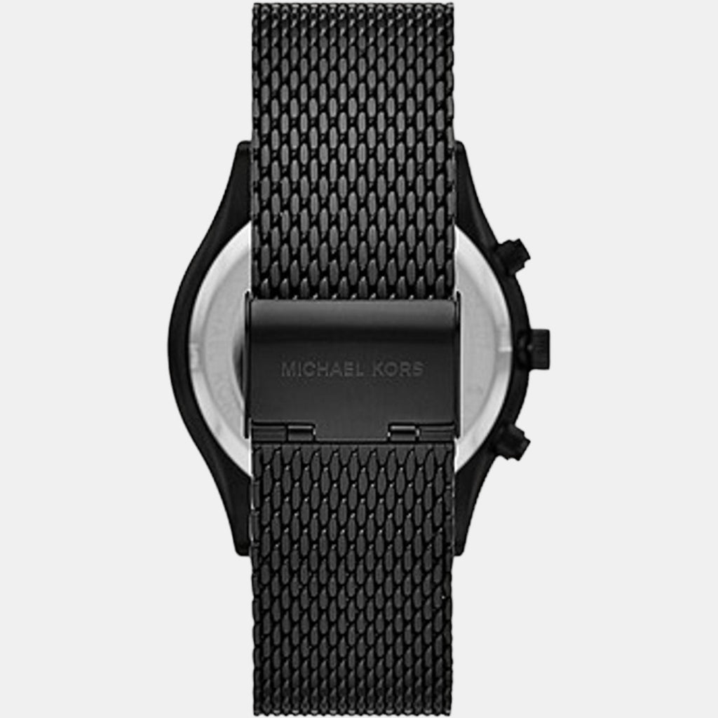 Michael Kors Men Round Black watch