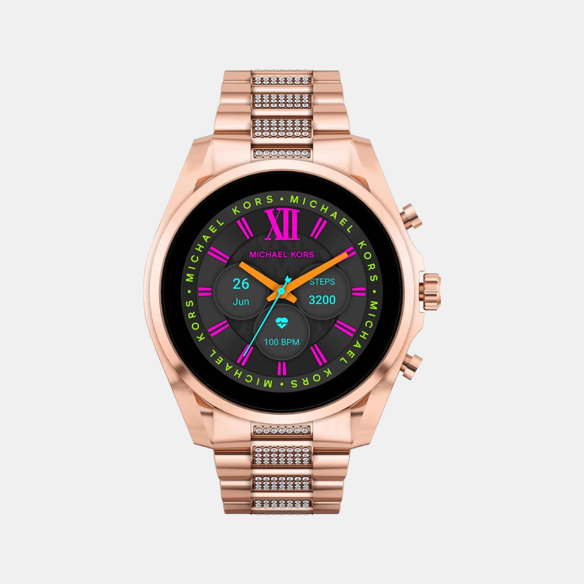 Michael Kors Round Black Digital watch