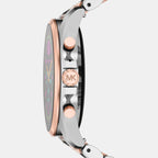 Michael Kors Women Round Two Tone watch