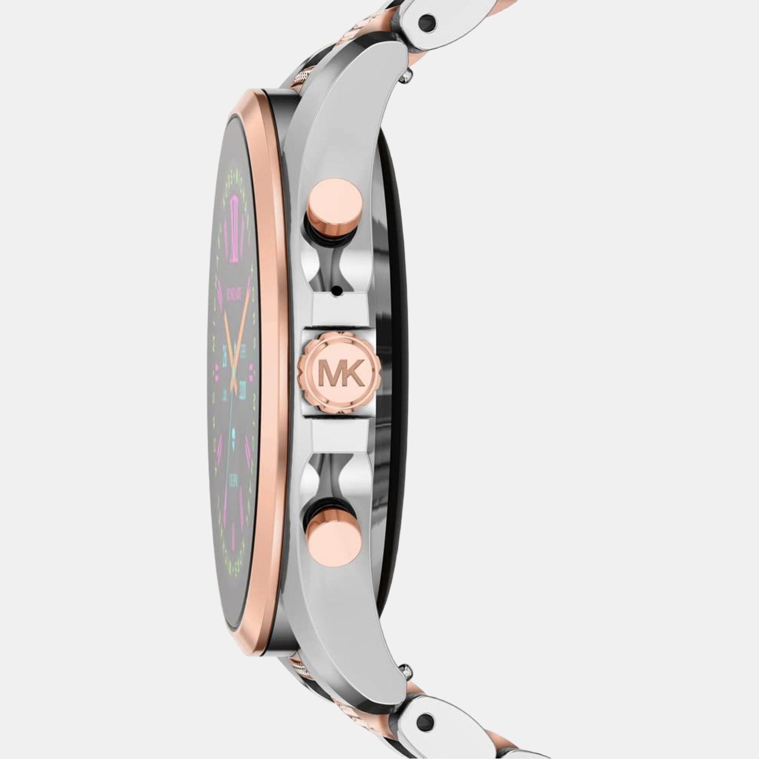 Michael Kors Women Round Two Tone watch