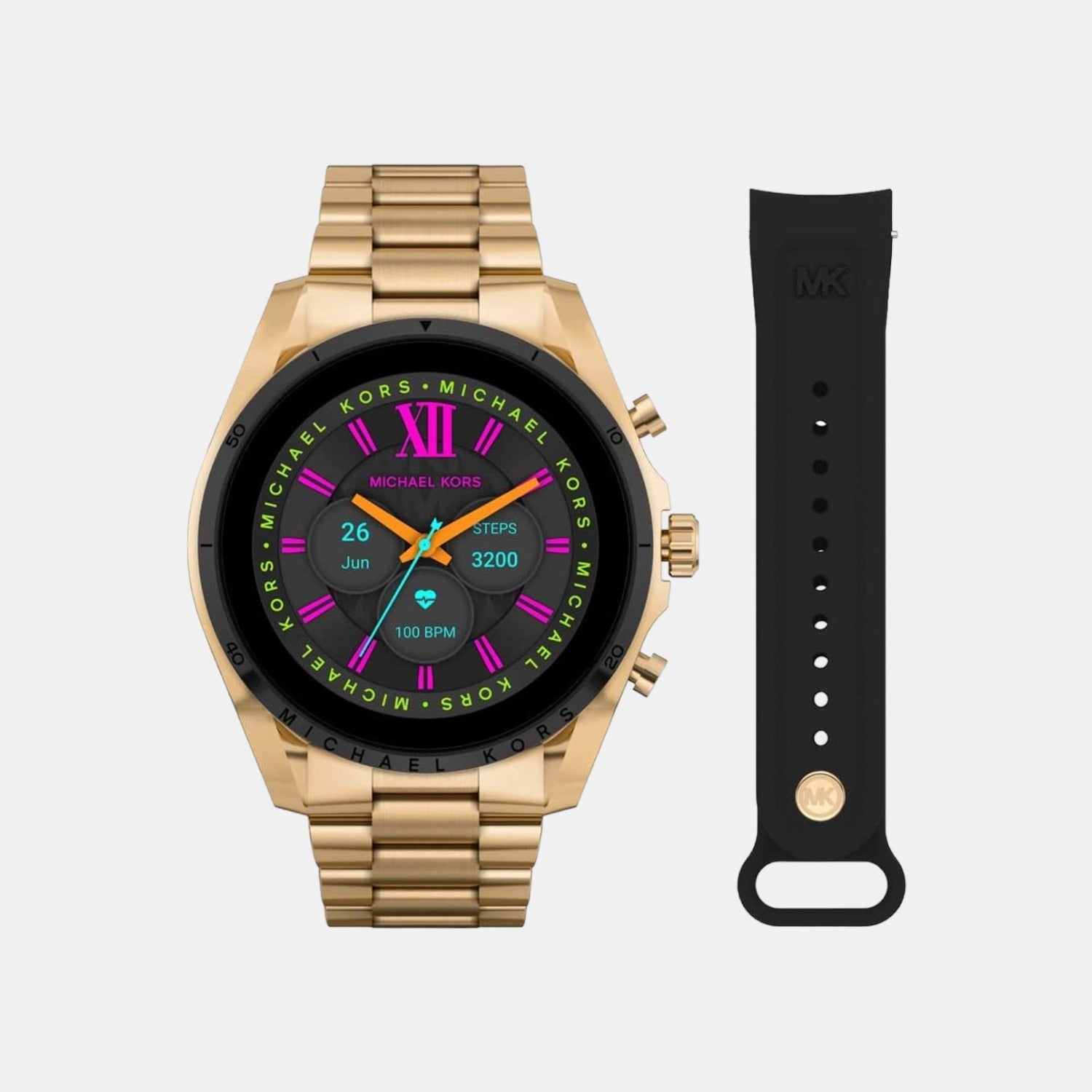 Michael Kors Round Black Digital watch