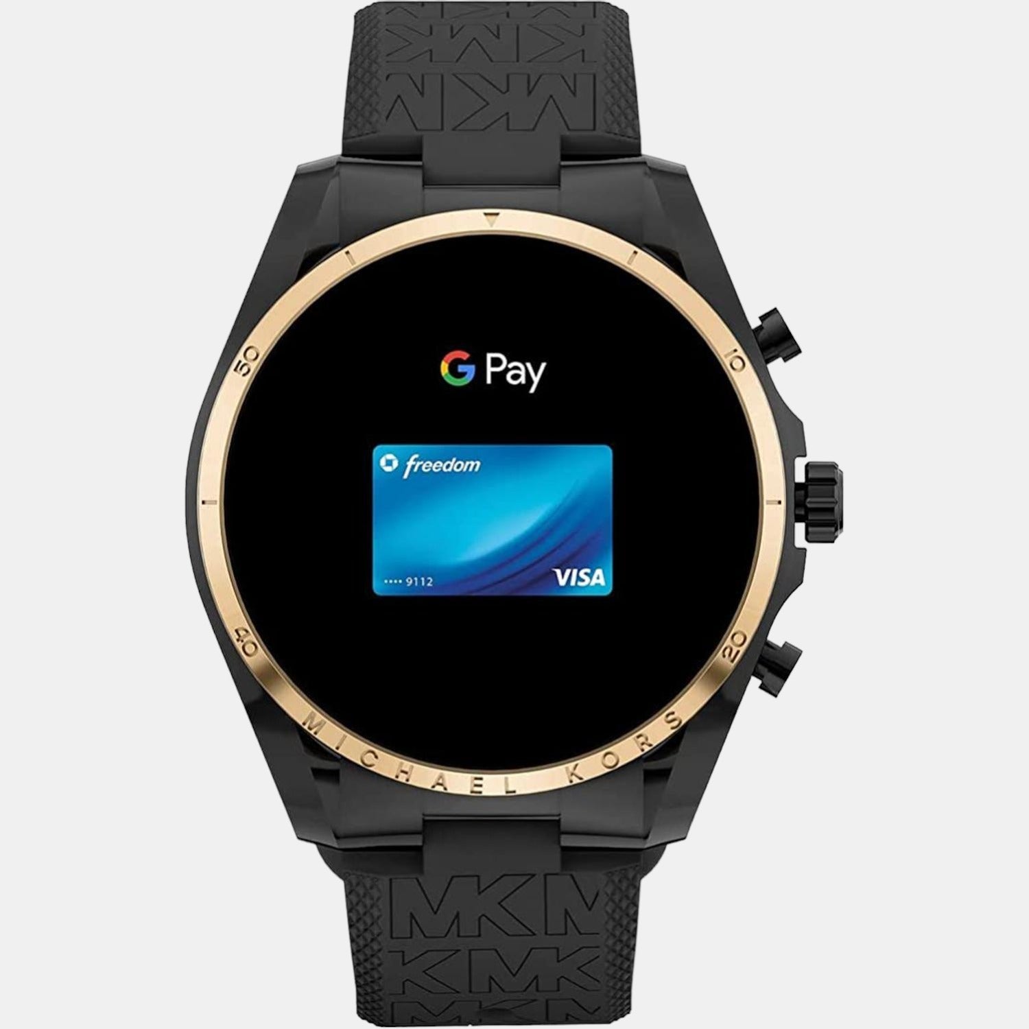 Michael Kors Women Round Black watch