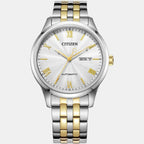 Citizen Men Round Silver watch