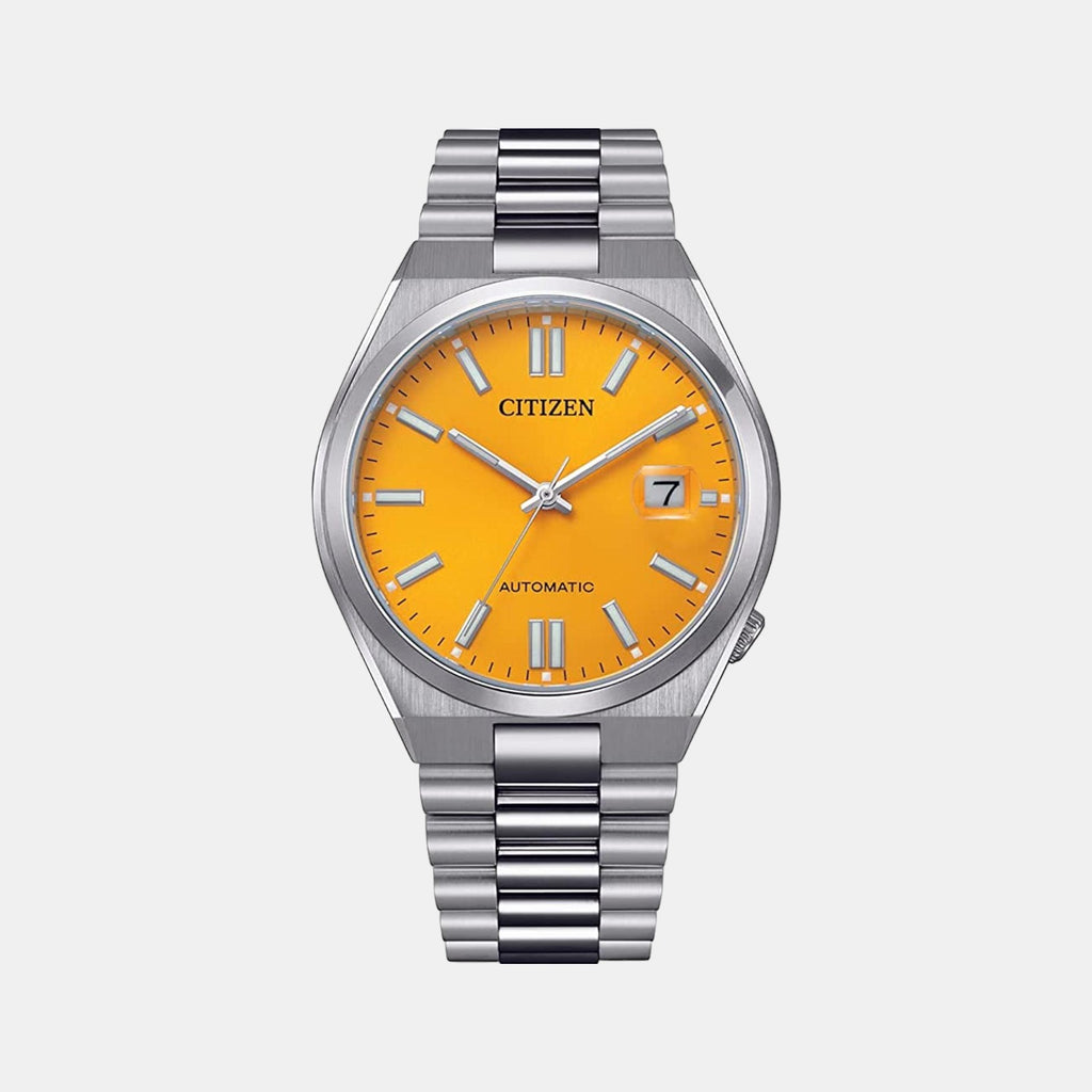 Citizen Round Yellow Analog watch