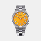 Citizen Round Yellow Analog watch