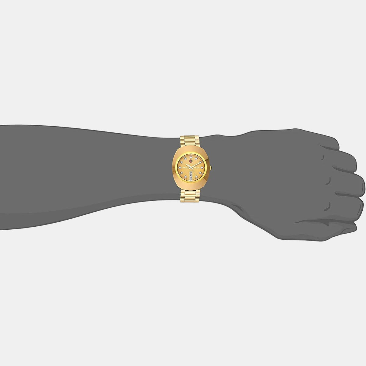 Rado Men Oval Gold watch