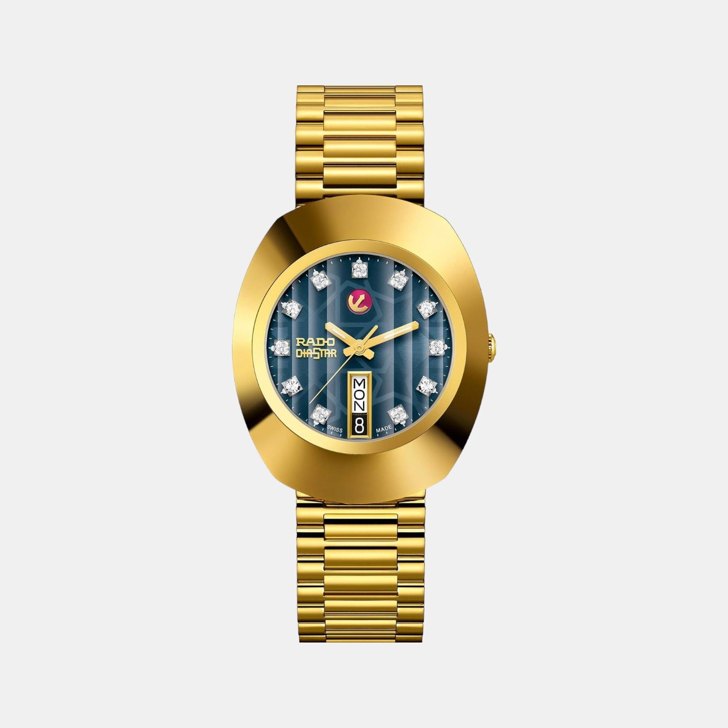 Rado Oval Blue Analog watch