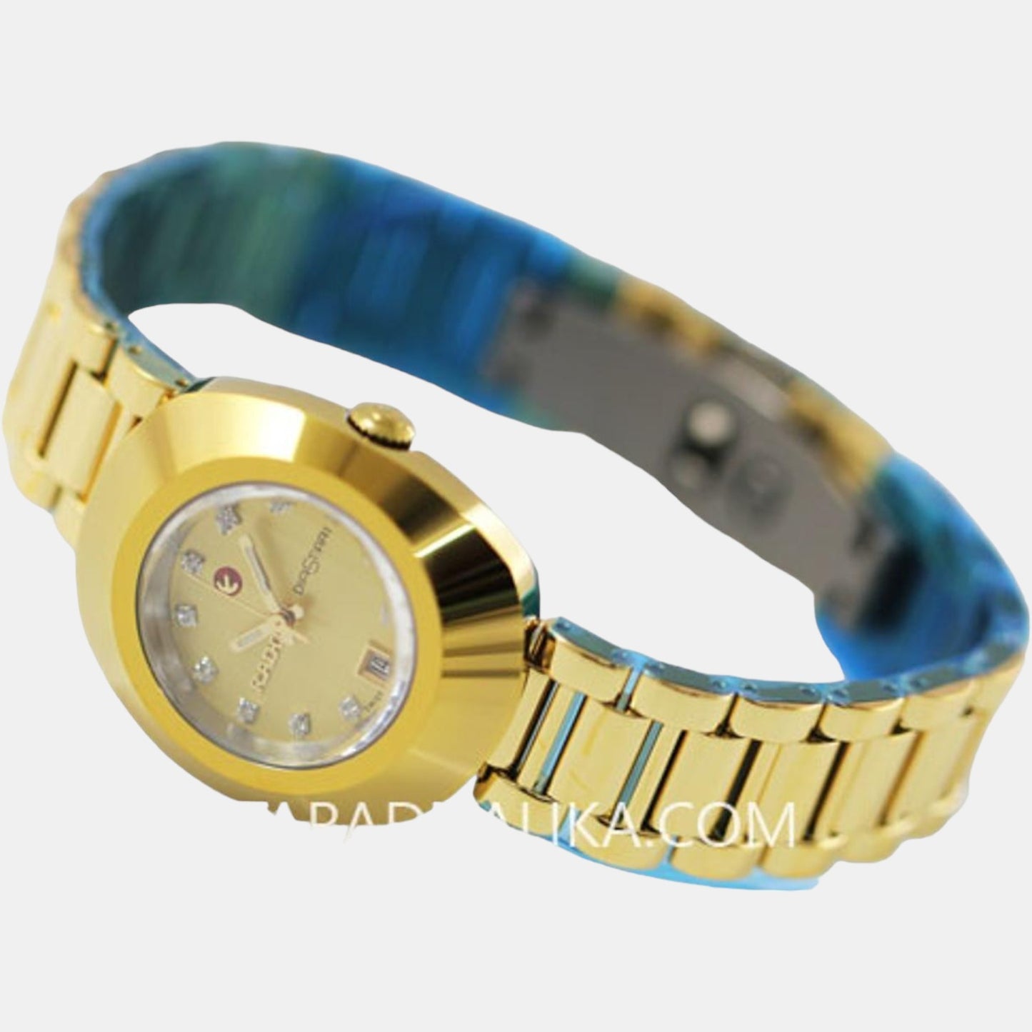 rado-stainless-steel-gold-analog-female-watch-r12416634