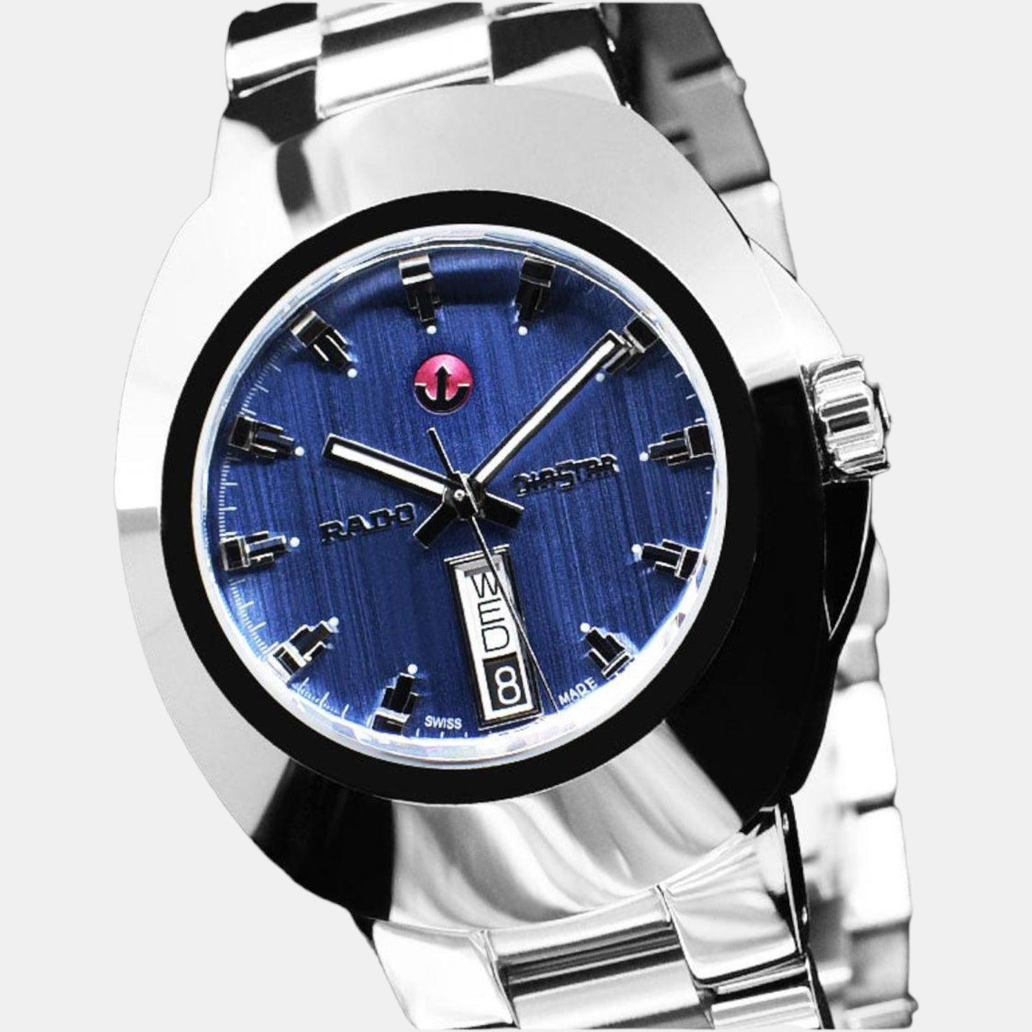 Rado diastar deals blue dial