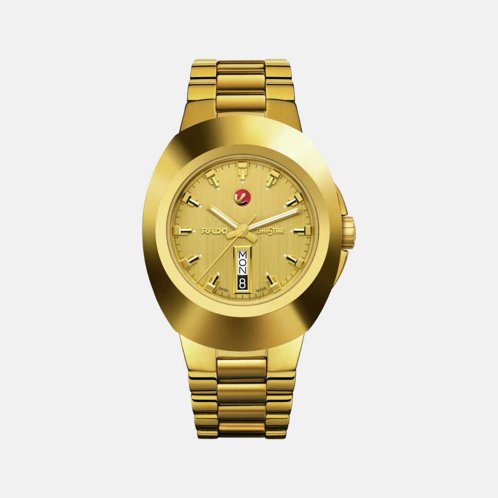 Rado Round Gold Analog watch