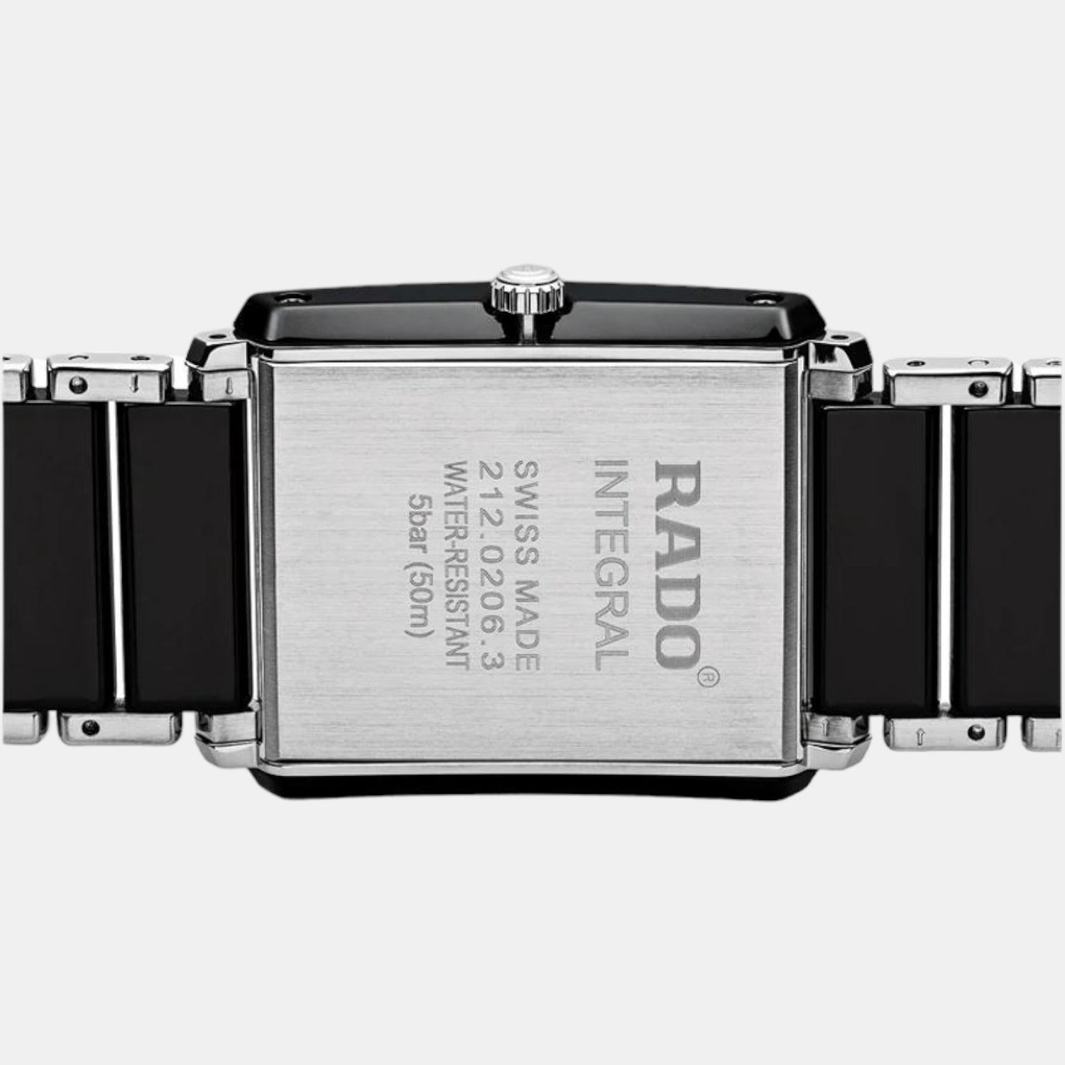 Rado Unisex Rectangular Black watch