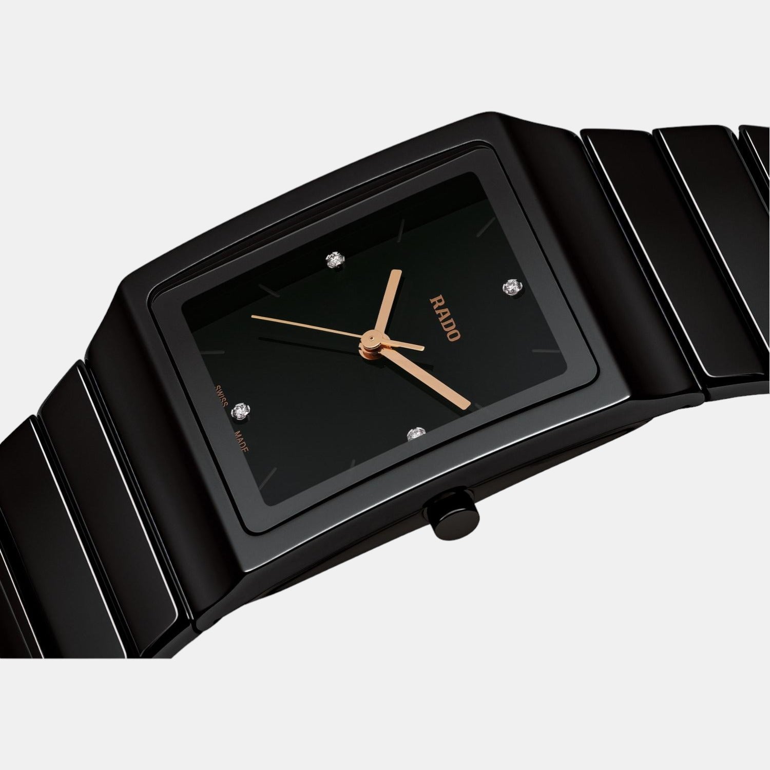 Rado 42 mm Rectangular Quartz watch