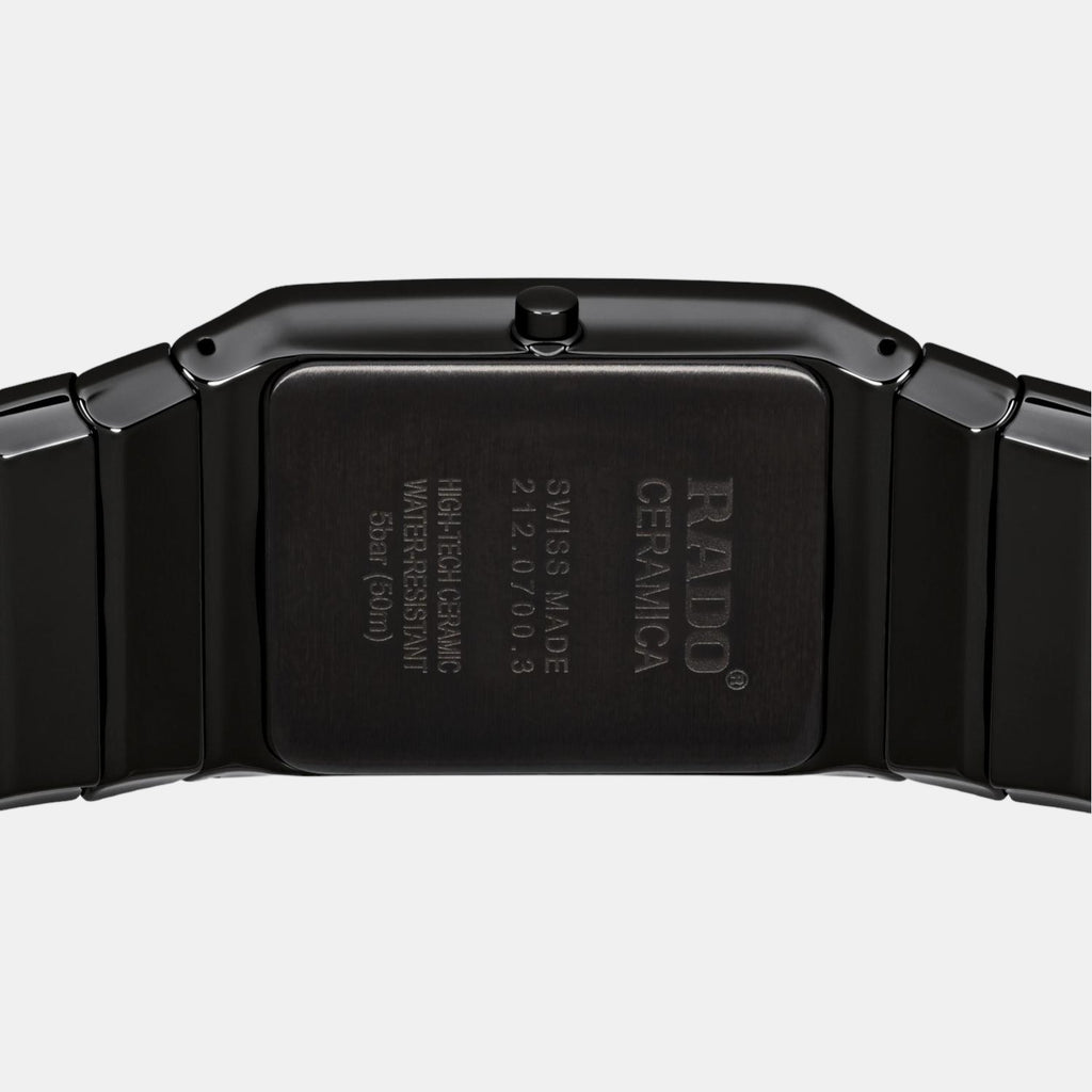 Rado Men Rectangular Black watch