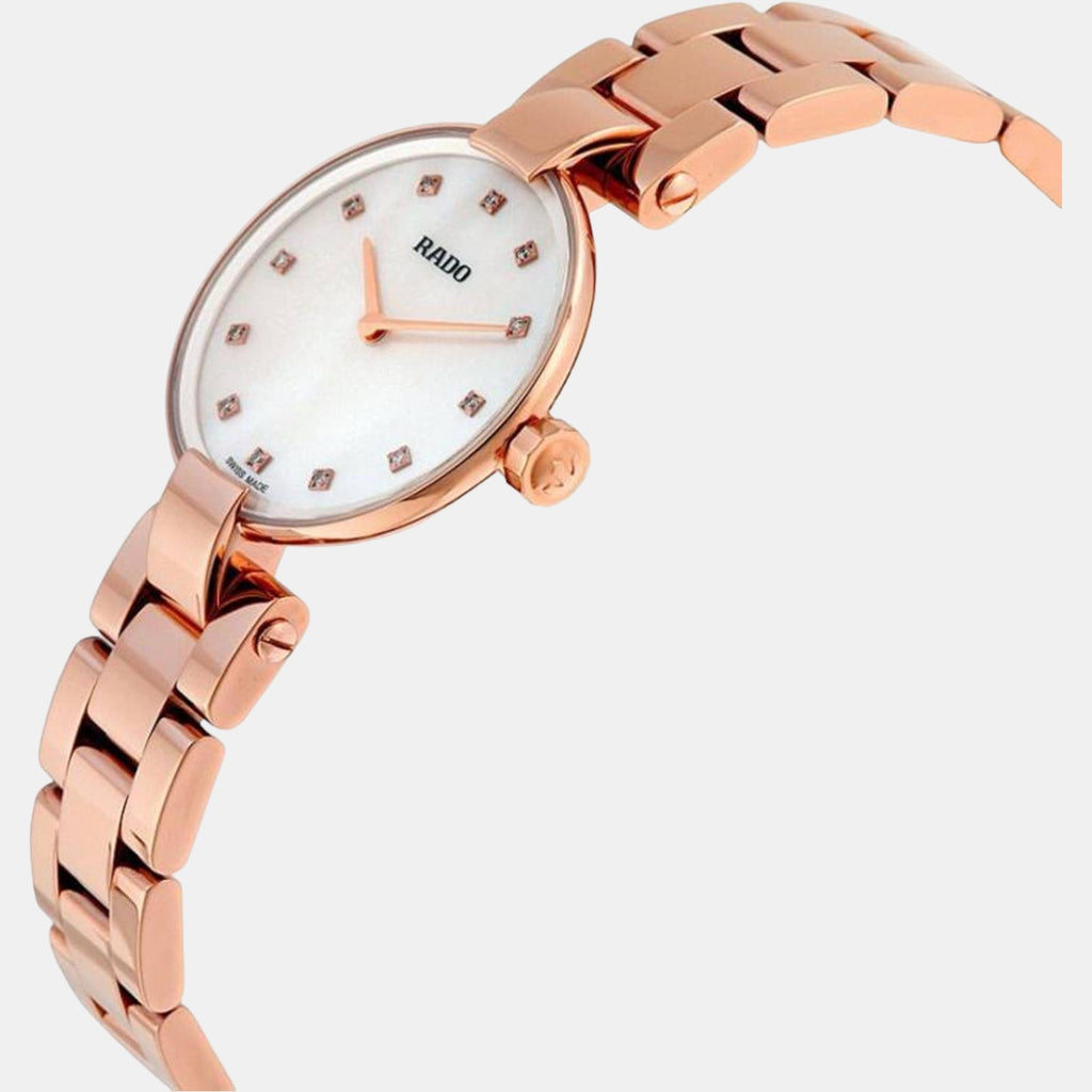 Rado Men Round Rose Gold watch